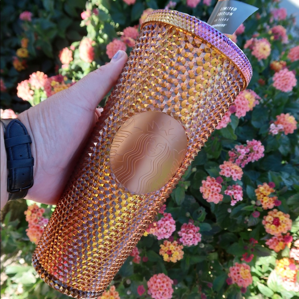 Starbucks Limited Edition 50th Anniversary Honeycomb Studded Tumbler